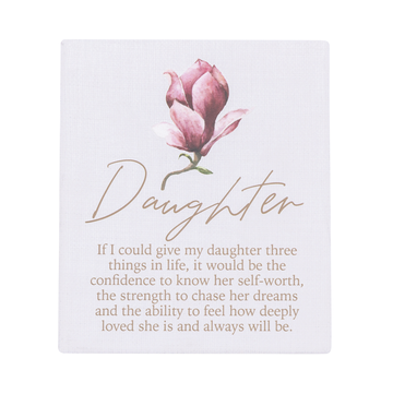 Blossom Daughter Verse