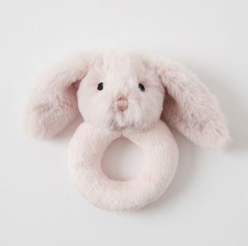 Pink Bunny Rattle