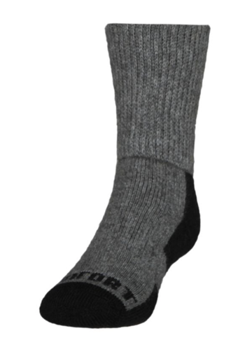 Possum Merino Comfort Top Socks - Riverstone