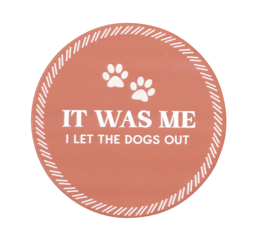 Pet Lovers It Was Me Ceramic Coaster