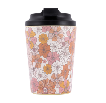 Sip By Splosh Retro Floral Coffee Cup