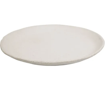 Small Vintage Plate - Sandy White