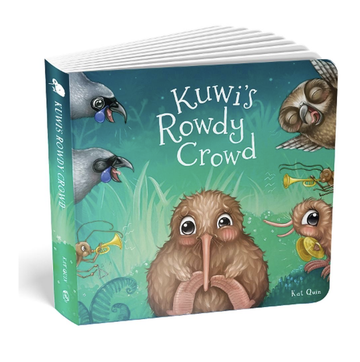 Kuwis Rowdy Crowd Board Book