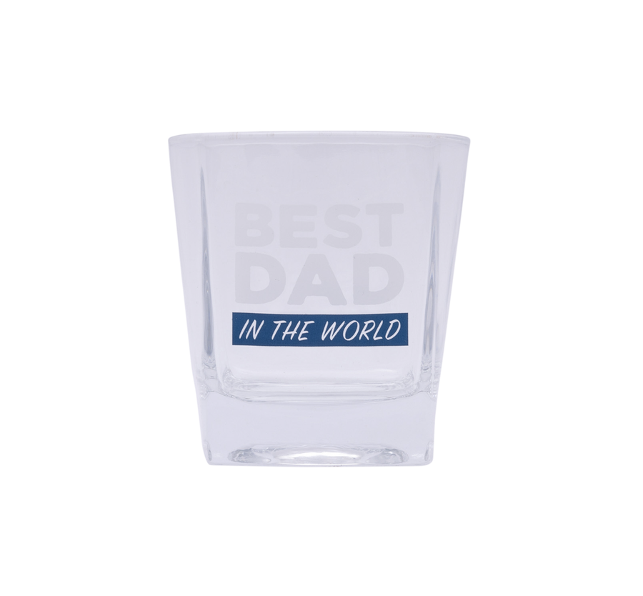 Father's Day Best Dad Whisky Glass