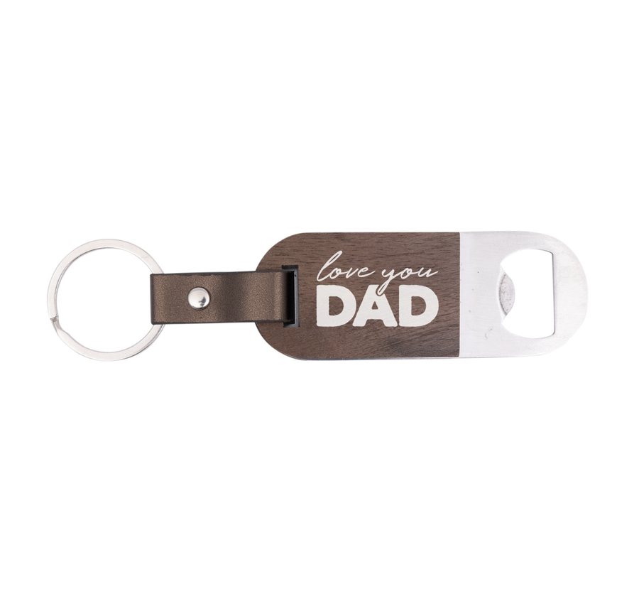 Father's Day Love Bottle Opener Keyring