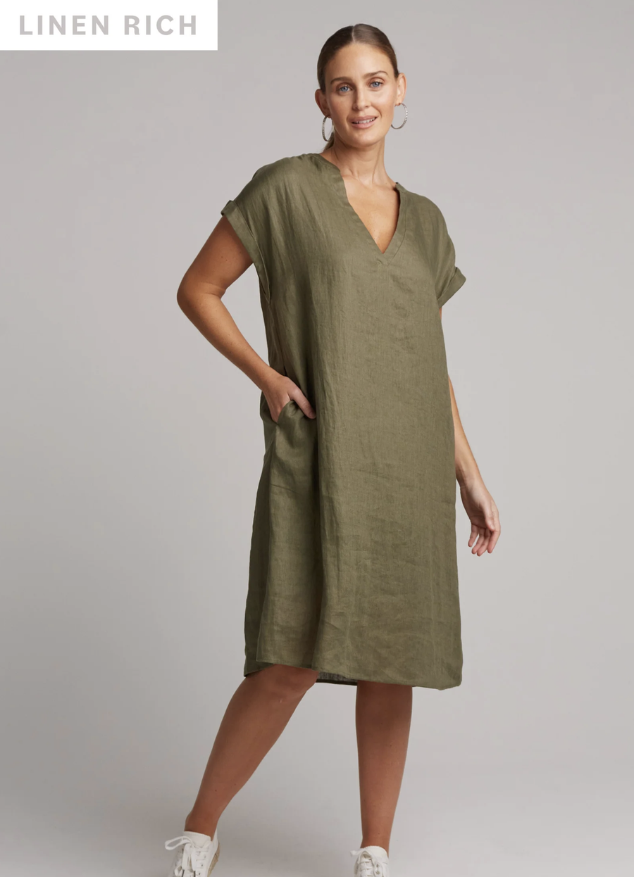 Studio Dress - Khaki