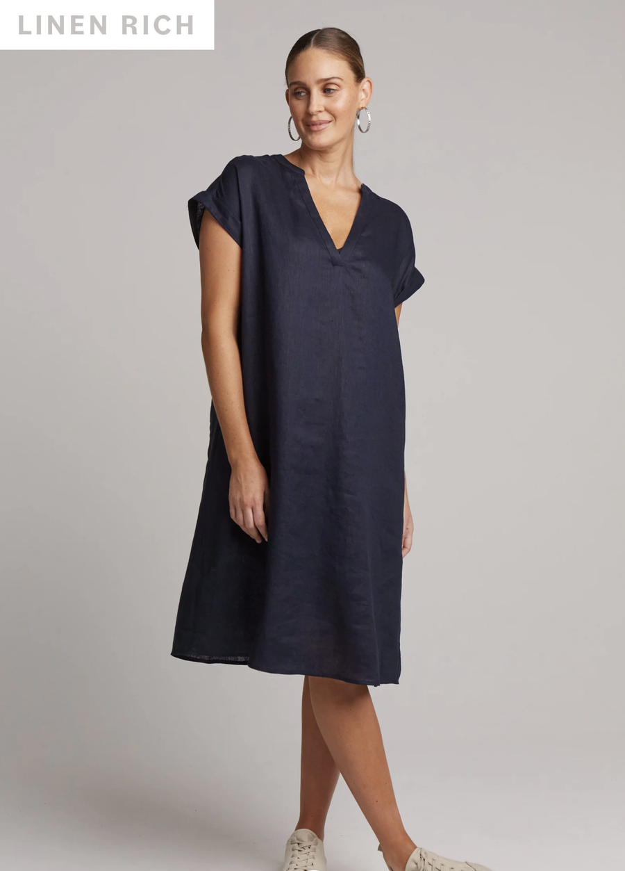 Studio Dress - Navy