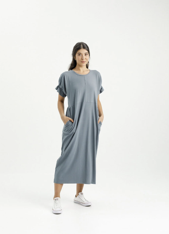 Nevaeh Midi Dress - Storm