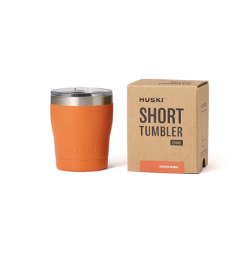 Huski Short Tumbler 2.0 - Valencia Orange