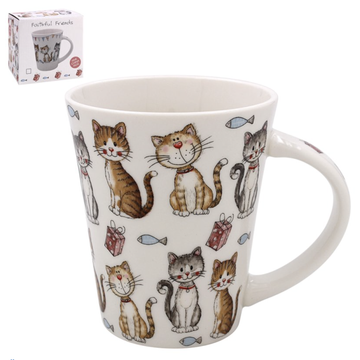 Faithful Friends Cats Mug - Multi Cats