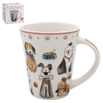 Faithful Friends Dogs Mug - Multi Dogs