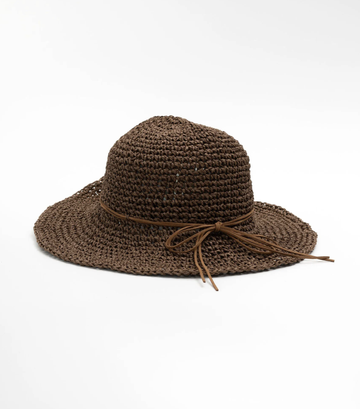 Soleil Summer Hat – Chocolate