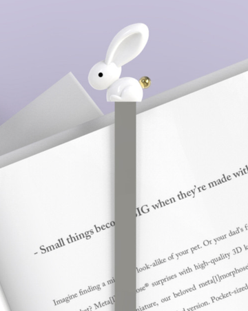 Metal Bookmark - Bunny