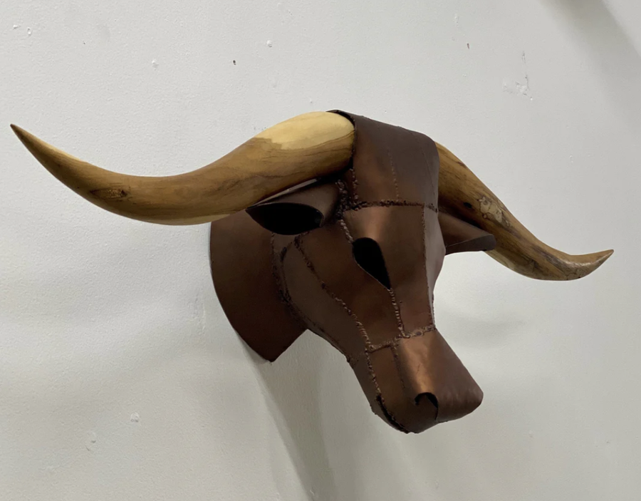 Hollow Long Horn Bull