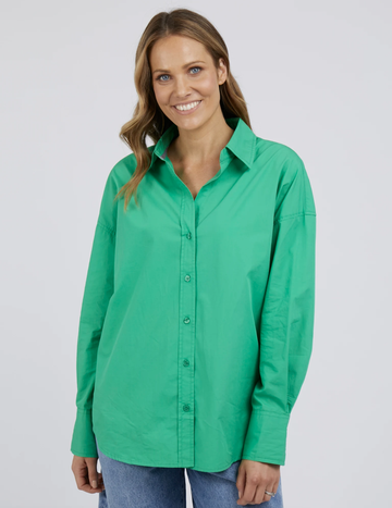 Delia Shirt - Apple Green