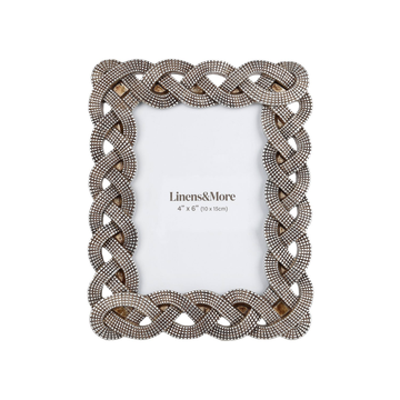 Grid Rope 4x6 Photo Frame