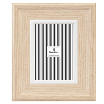 Natural/White Photo Frame - 8 x 10