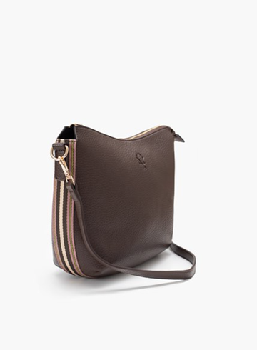 Alfie Bag - Chocolate & Blush