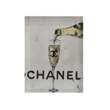 Art Acrylic Block Chanel