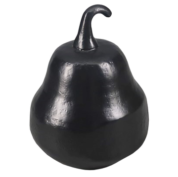 Aluminium Organic Hammered Pear - Black