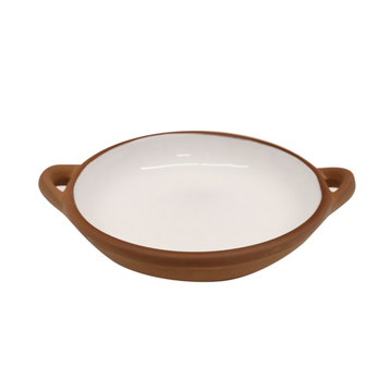 Terracotta Dish with Handle Large