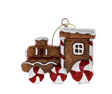 Tree Hanger - Gingerbread Train