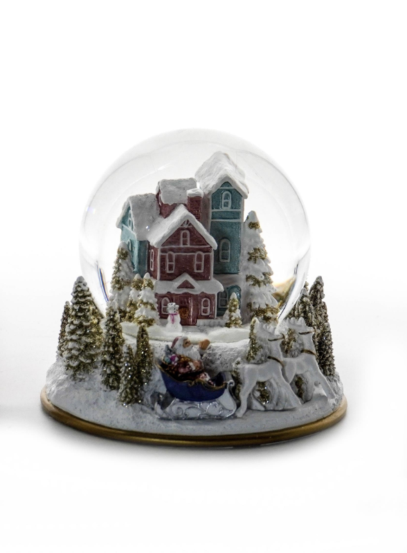 Snow Globe - Pastel Village