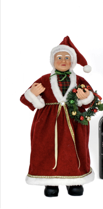 Small Traditonal Mrs Claus