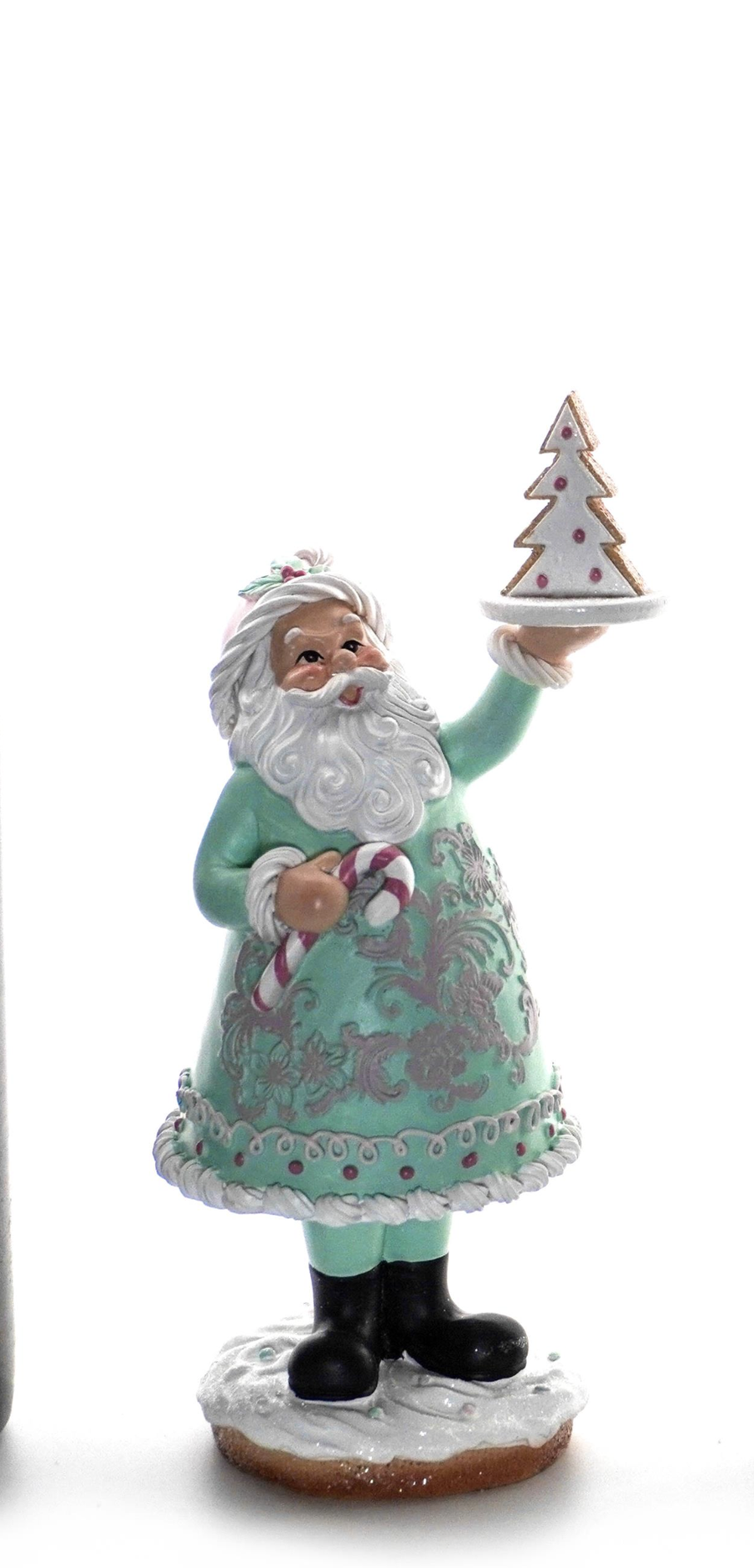 Pastel Santa