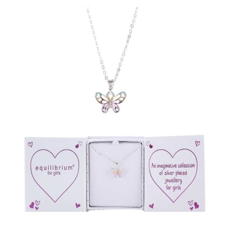 Butterfly Girls Necklace - Kids