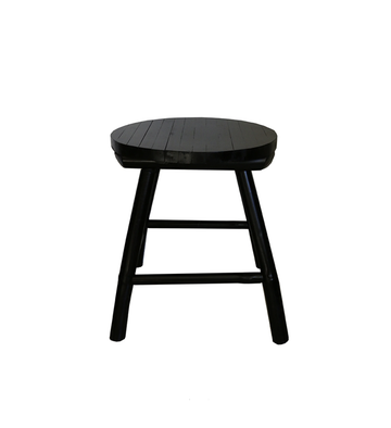 Bermuda Stool in Black