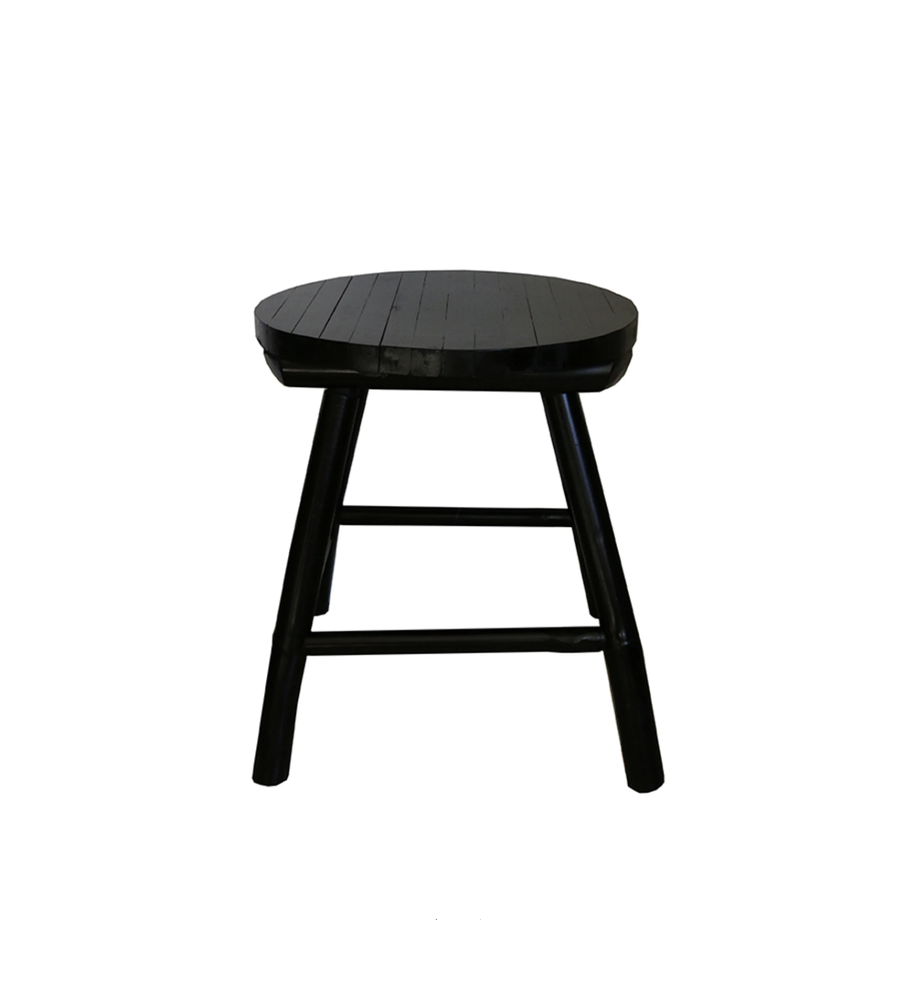 Bermuda Stool in Black