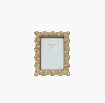 Rattan Wavy Photo Frame - 5x7