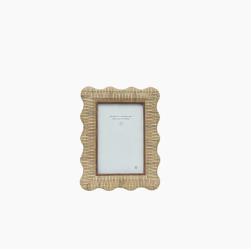 Rattan Wavy Photo Frame - 4x6