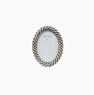 Rope Oval Photo Frame - 4x6