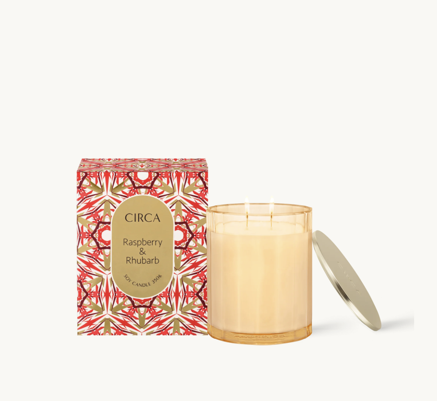 Raspberry & Rhubarb Candle