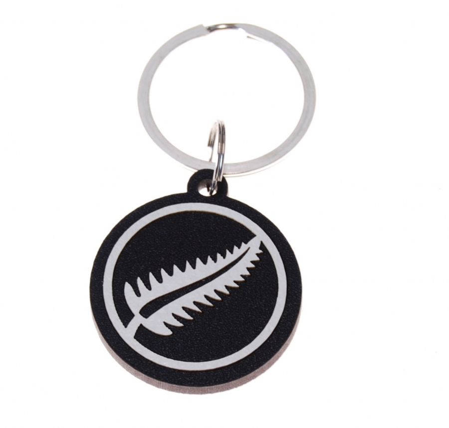 Keeper Keyring Icon Black Fern