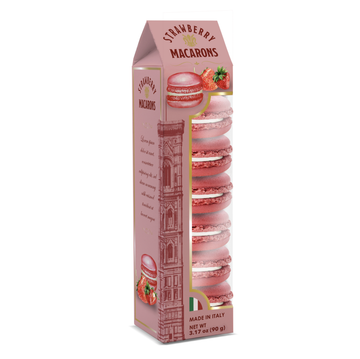 Borgo De Medici - Florentine Macaron - Strawberry 90g