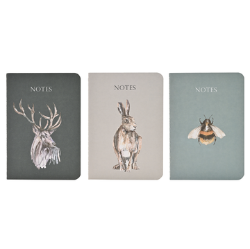 Meg Hawkins Set of 3 Notebooks