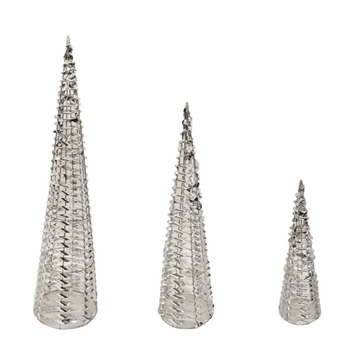 Vienna Shiny Cone/Silver - Small