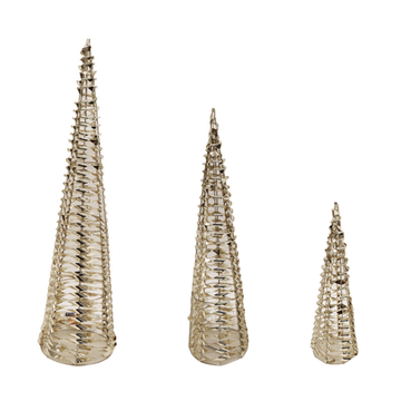 Vienna Shiny Cone/Gold - Small