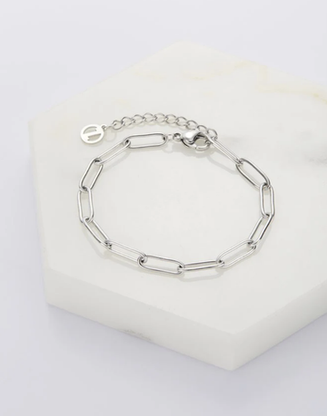 Ruby Bracelet - Silver