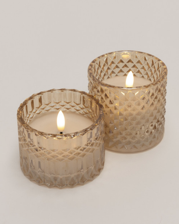 Argyle Cut Glass AAA Candle - Amber