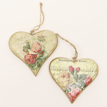 Vintage Heart Hangers/Style 3