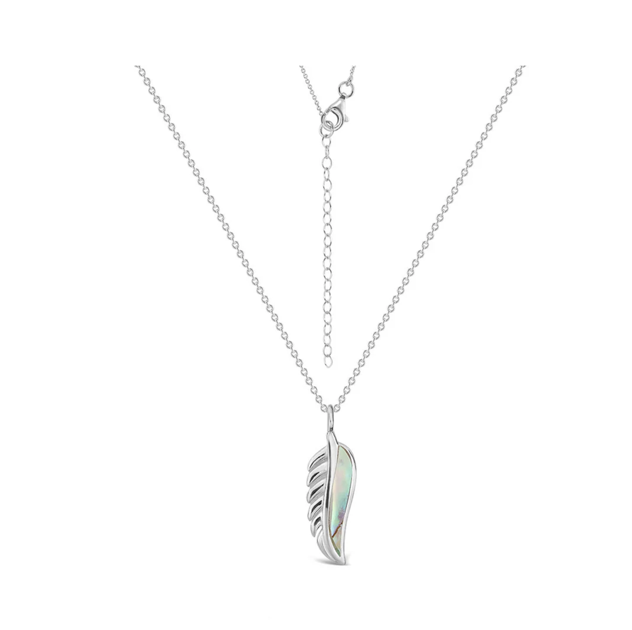 Sterling Silver Fern Necklace