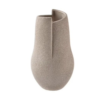 Raya Ceramic Vase - Dark Sand