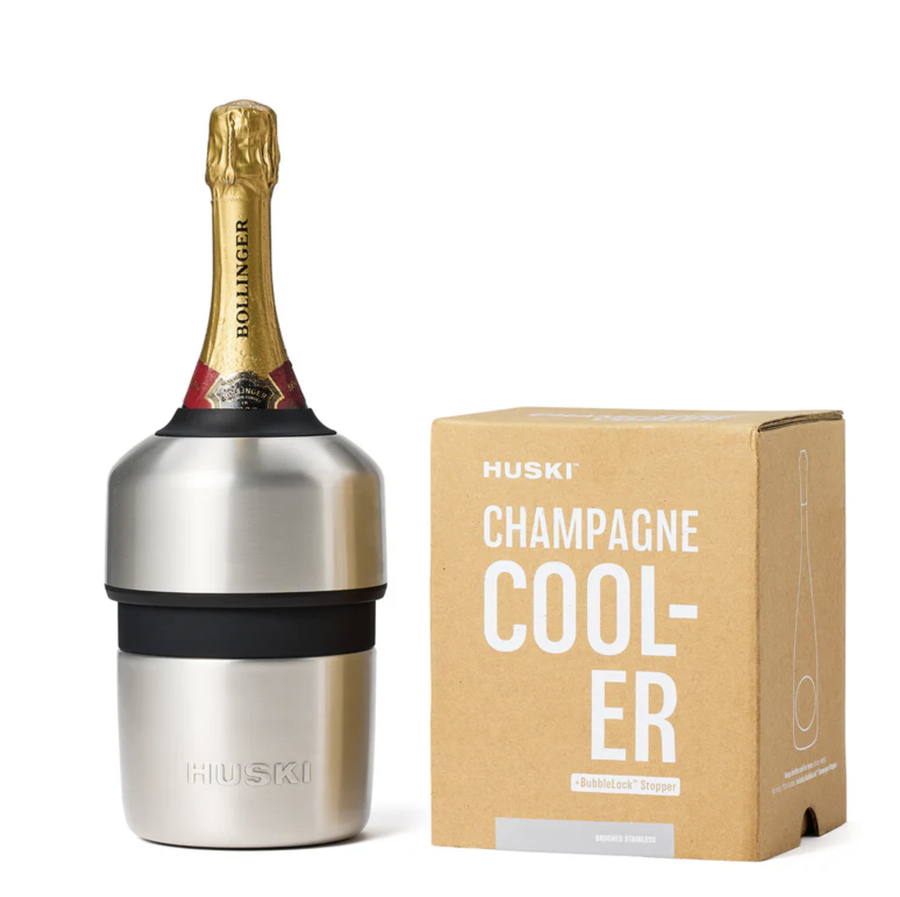 Huski Champagne Cooler - Brushed Stainless