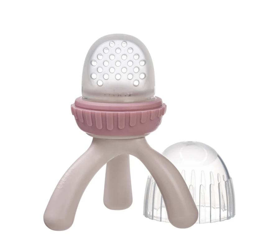 Silicone Fresh Food Feeder - Blush