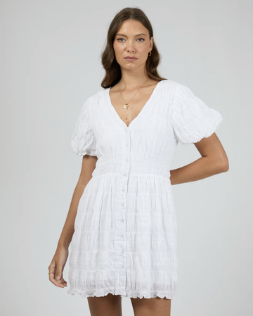 Maude Mini Dress - White