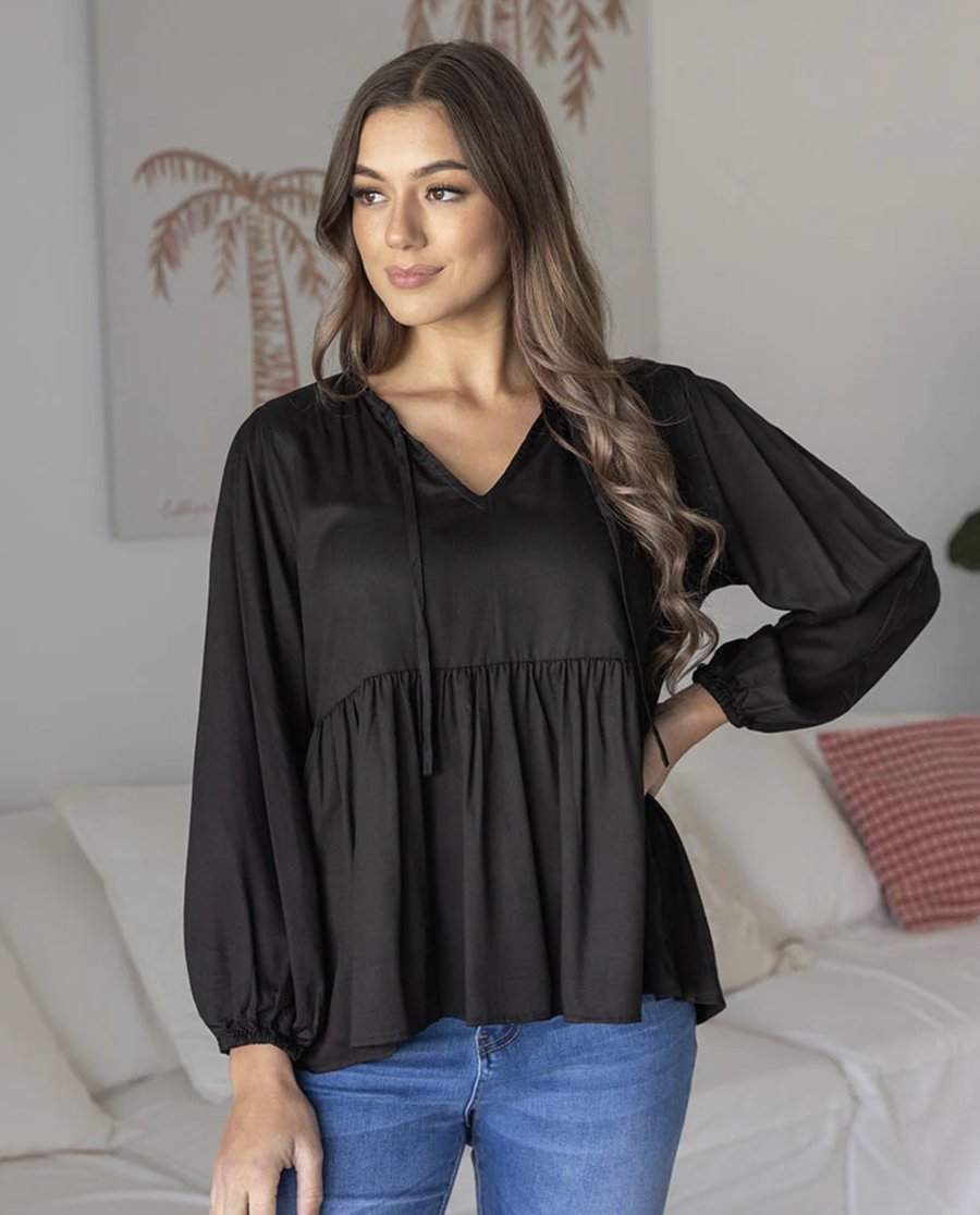 Jane Shirt - Black